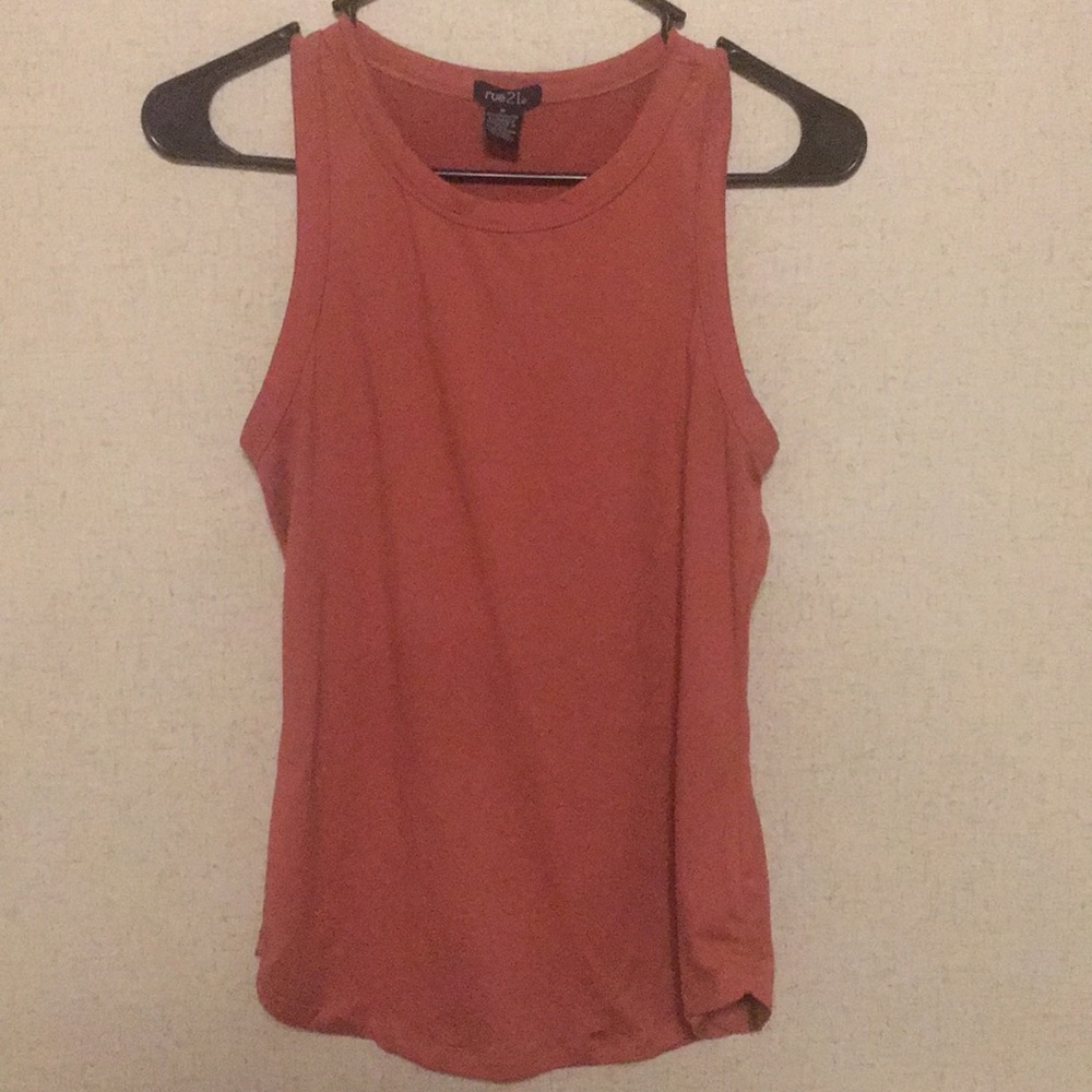 Reddish/Brown Tank Top